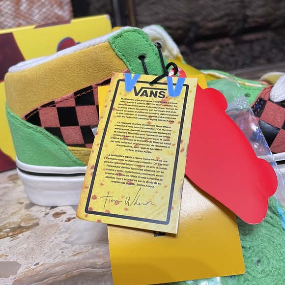 Vans half Cab Tierra Whack multi color checkerboard - Picture 11 of 14